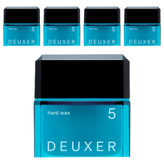 넘버쓰리 듀서 헤어왁스 5 하드, 80g, 5개