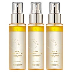 더샘 스네일 에센셜 이엑스 링클 솔루션 미스트 세럼, 3개, 75ml