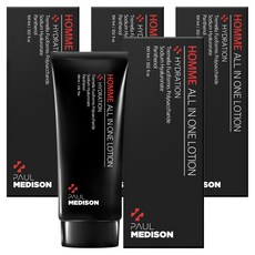 PAUL MEDISON Homme男士補水多合一乳液, 100ml, 4個