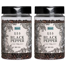 Foodi 흑후추 홀, 150g, 2개