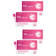 naturalplus 維他命C 3000 Max粉隨身包, 270g, 4盒