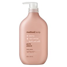 method 美則 感官沐浴乳 純粹寧靜, 1個, 828ml
