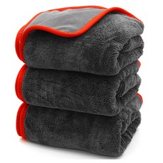 ACEPEED 洗車擦車巾 60 x 90 cm, 3個