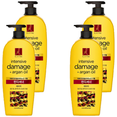 엘라스틴 모로칸 아르간오일 집중영양 데미지 컨디셔너, 4개, 680ml