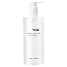 Luvum Beauty 竹子玻尿酸保濕凝膠潔面乳, 500ml, 1個