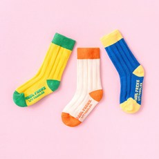 폴프랜즈 원사이즈 장목 양말 3켤레 세트