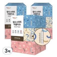 Tamsaa 德國Derma test優秀等級smart抽取式面紙, 250張, 18盒