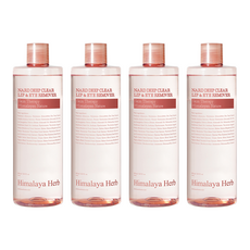 나드 딥 클리어 립 앤 아이리무버, 500ml, 4개