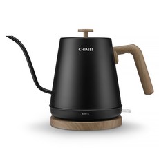 CHIMEI 奇美家電 木紋手沖細口快煮壺 KT-08L022 流線型壺嘴 304不鏽鋼材質