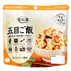 ANSHIN-MAI 安心米 五目集即時炊飯保存包, 100g, 1包
