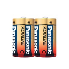 Panasonic 鹼性電池 2號 LR14TTS/2B, 2顆, 1組