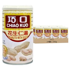 巧口 花生仁湯, 330g, 24罐