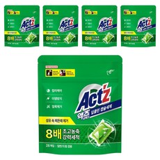 액츠 퍼펙트 딥클린 캡슐세제, 28개입, 5개