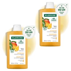 클로란 망고버터 건성 모발 샴푸, 400ml, 2개