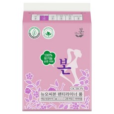 유기농본 뉴오씨본 팬티라이너, 롱, 28개입, 1개