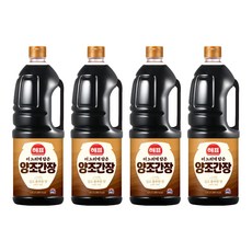 해표 양조간장, 1.8L, 4개