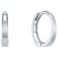 Lloyd 女款 18K 基本款 Crescendo 黃金單觸式環形耳環