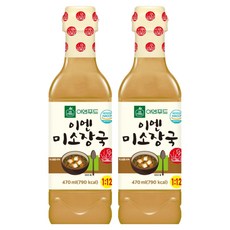이엔푸드 이엔미소장국, 470ml, 2개