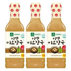 이엔푸드 이엔미소장국, 470ml, 3개