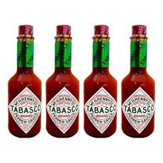 타바스코 핫소스, 350ml, 4개