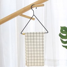 MONACO OLIVE 原木鐵製三角形毛巾架, 1個, 混合色