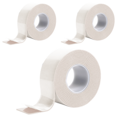 Skora 超強力泡棉雙面膠帶 戶外用 白色 2.5cm x 2m, 3個
