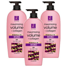 엘라스틴 콜라겐 & 아미노산 17종 볼륨 컨디셔너, 680ml, 3개