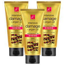 엘라스틴 아르간오일 데미지 헤어트리트먼트, 300ml, 3개