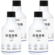 HUKUROU 福來朗 除蚤噴霧補充瓶 500ml, 4瓶