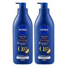 NIVEA 妮維雅 Q10 濃厚身體乳液 柔和香氣, 2個, 400ml