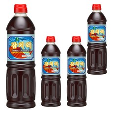 이엔푸드 참치액, 900ml, 4개