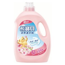 Snuggle 熊寶貝 香氛柔軟護衣精, 72小時持久香, 淡雅櫻花香, 3L, 1桶