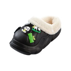 KIZTREE 兒童熊貓毛絨內裡克駱格 DZ-492