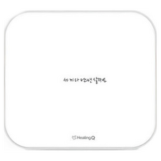 힐링큐 팩트폭력 체중계, HQ-S300, 화이트, 1개
