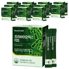 Nutri D-DAY 益生元果寡糖乳酸菌粉隨身包 30條入, 12個, 129g