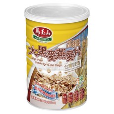 馬玉山 高纖大黑麥燕麥片, 800g, 1罐
