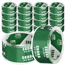 Skora 高透明封箱膠帶 輕包裝 53μm 48mm x 50m, 18個