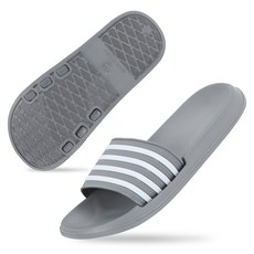 PROWORLDCUP 斜線拖鞋, 280, 灰色