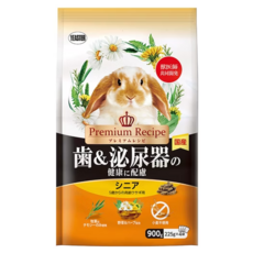 YEASTER 易思達 Premium Recipe 牙齒泌尿健康 高齡兔飼料, 900g, 1袋
