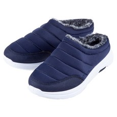 CARET 保暖鋪棉毛絨拖鞋, 海軍, 280