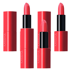 미샤 데어 루즈 쉬어 슬릭 립스틱, 3개, 콜트 피버