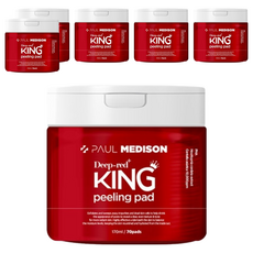 Paul Medison 深紅茶樹角蛋白護理大容量去角質墊, 70入, 6個