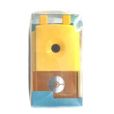 PoKeMoN 寶可夢 派對系 大小通吃可調式削筆機 3歲以上, 黃色, 1個