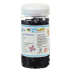 colorstory 拼豆變型積木 8mm 700入, 黑色