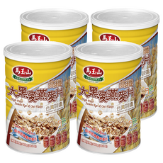 馬玉山 高纖大黑麥燕麥片, 800g, 4罐