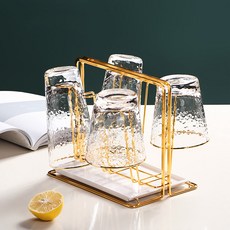 MONACO OLIVE 鐵製法老杯架掛架, 1個, 金色