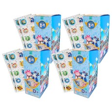 ROBOCAR POLI 維他命D+糖果 水蜜桃口味, 250顆, 4盒