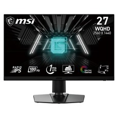 msi 微星 27" 電競 平面 顯示器 WQHD Rapid IPS 180Hz 1ms 黑色 G272QPF E2