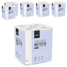 GANGBLY LIFE Bling 天然紙漿廚房紙巾, 150張, 24個