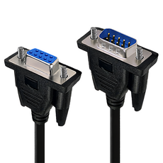 K-LINE RS232串口 交叉 DB9 to DB9 傳輸線 公對母, 3m, 1條